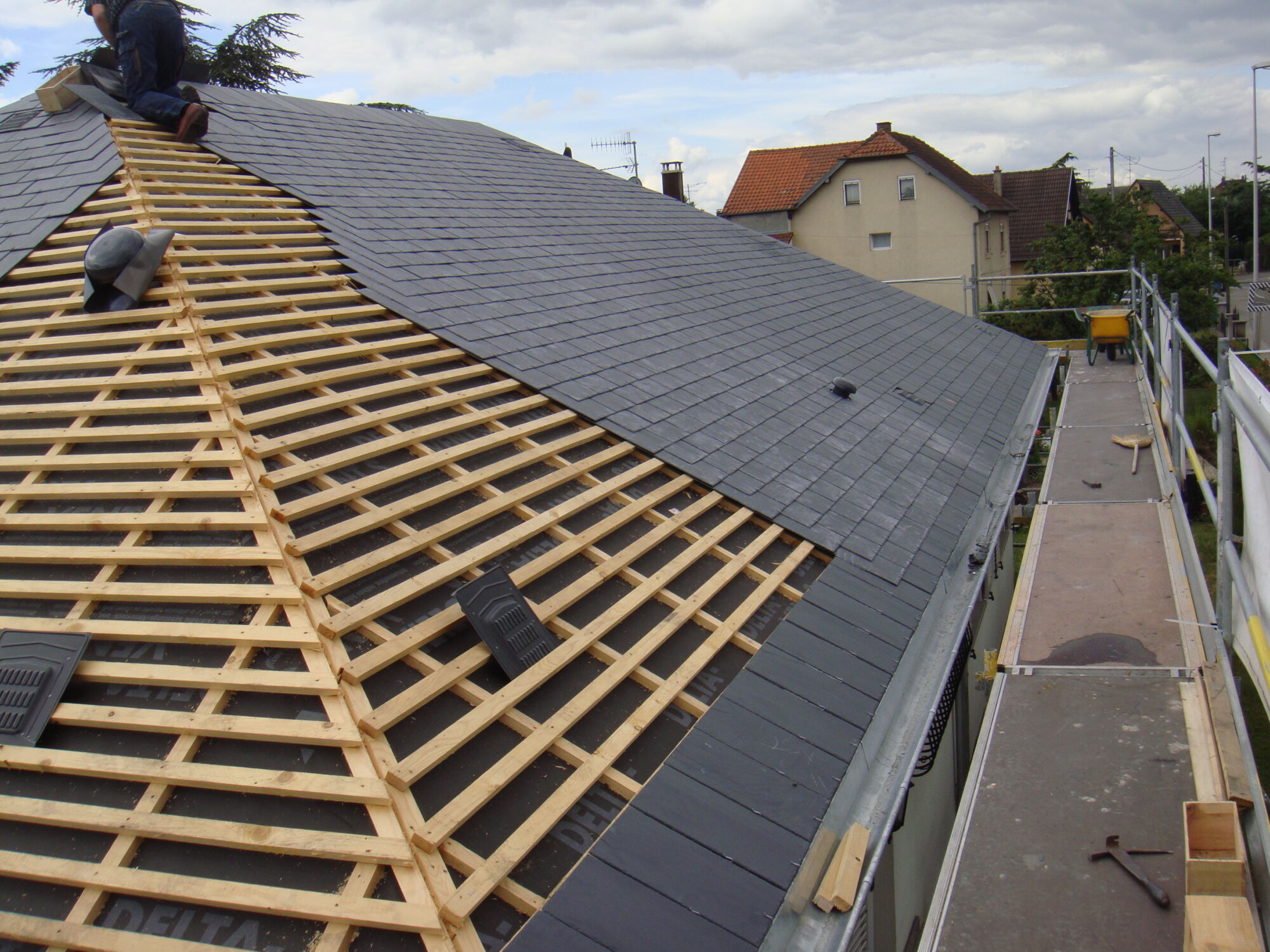 R&eacute;novation de couverture, d&eacute;pannage, entretien et traitement de toiture &agrave; Wittenheim pr&egrave;s de Riedisheim Riedisheim